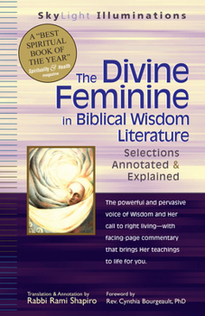 Paperback The Divine Feminine in Biblical Wisdom Literature: Selections Annotated & Explained Book