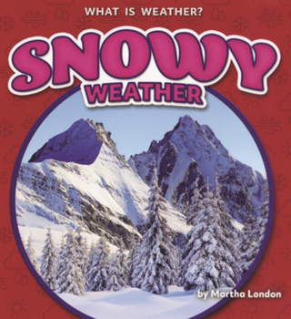 Library Binding Snowy Weather Book