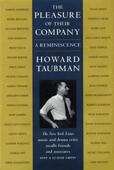 Hardcover The Pleasure of Their Company: A Reminiscence Book