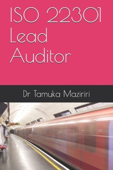 Paperback ISO 22301 Lead Auditor Book