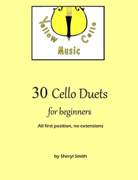 Paperback 30 Cello Duets for Beginners: All first position, no extension Book