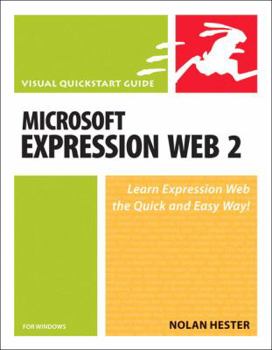 Paperback Microsoft Expression Web 2 for Windows Book