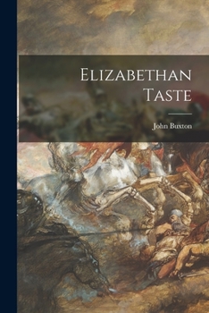 Paperback Elizabethan Taste Book