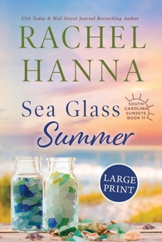 Paperback Sea Glass Summer [Large Print] Book