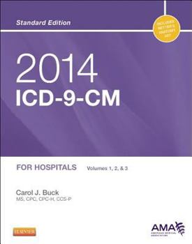 Paperback 2014 ICD-9-CM for Hospitals, Volumes 1, 2 and 3 Standard Edition Book