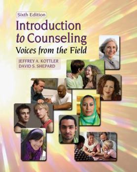 Paperback Introduction to Counseling: Voices from the Field Book