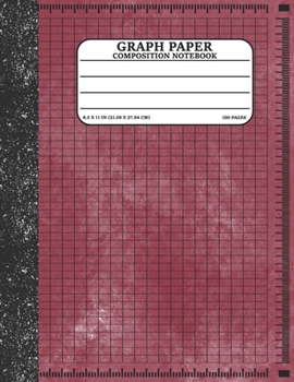 Graph Paper Composition Notebook: Math and Science Lover Graph Paper Cover Watercolor (Quad Ruled 4 squares per inch, 100 pages) Birthday Gifts For Math Lover Teacher,Student Notebook