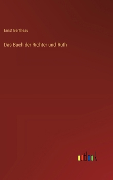 Hardcover Das Buch der Richter und Ruth [German] Book