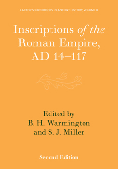Paperback Inscriptions of the Roman Empire, AD 14-117 Book