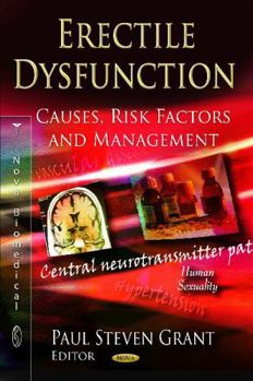 Hardcover Erectile Dysfunction: Causes, Risk Factors and Management Book