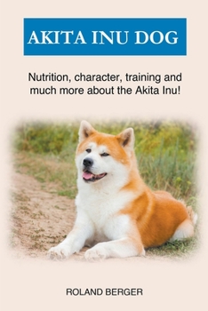 Paperback Akita Inu Dog Book