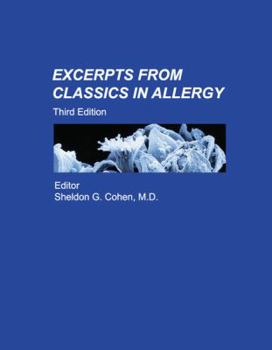 Hardcover Excerpts from Classics in Allergy Book