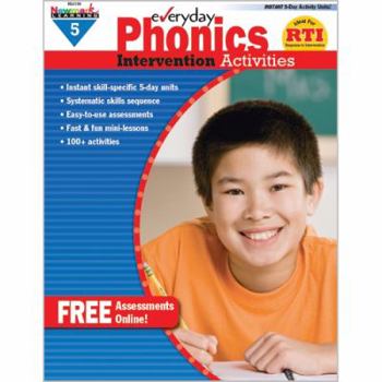 Everyday Phonics Intervention Activities Grade 5 Book Teacher Resource
