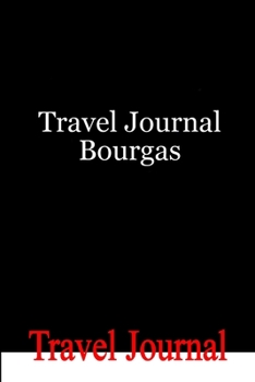 Paperback Travel Journal Bourgas Book