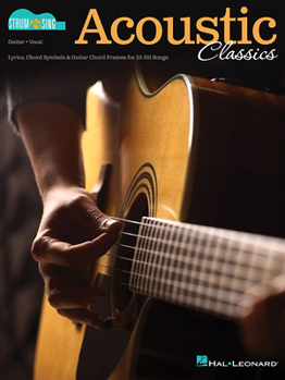 Paperback Acoustic Classics - Strum & Sing Guitar Book