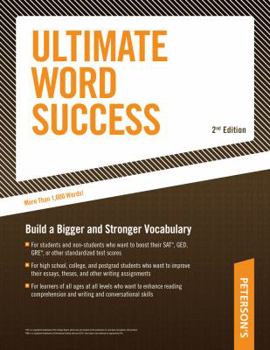 Paperback Ultimate Word Success: With Flash Cards; Build a Bigger and Better Vovabulary Book