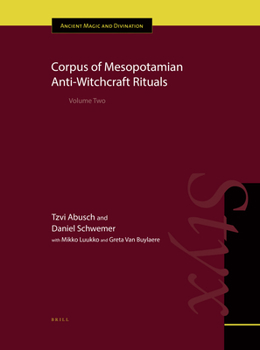 Hardcover Corpus of Mesopotamian Anti-Witchcraft Rituals: Volume Two Book