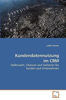 Paperback Kundendatennutzung im CRM [German] Book