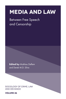 Hardcover Media and Law: Between Free Speech and Censorship Book