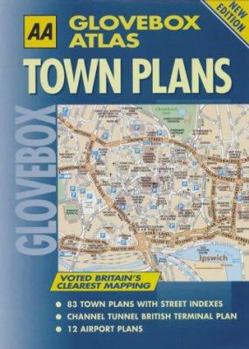 Paperback AA Glovebox Atlas Town Plans (AA Atlases) Book