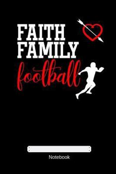 Paperback Faith Family Football Book