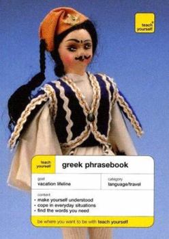 Paperback Teach Yourself Greek Phrase Book