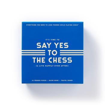 Game Say Yes to the Chess Game Set Book