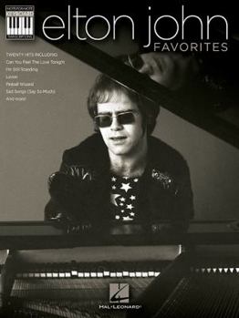 Paperback Elton John Favorites: Note-For-Note Keyboard Transcriptions Book