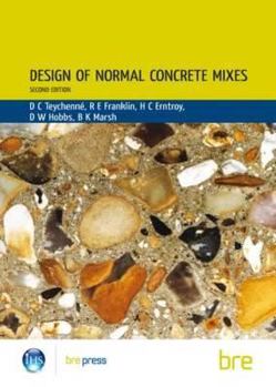 Paperback Design of Normal Concrete Mixes: (Br 331) Book