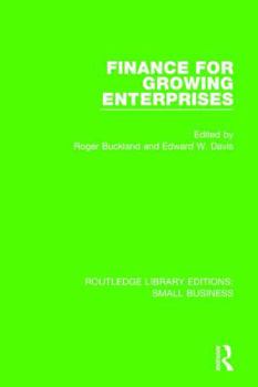 Paperback Finance for Growing Enterprises Book