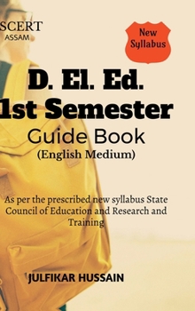 Hardcover SCERT D. El. Ed. 1st Semester Guide Book