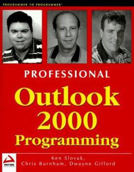 Paperback Professional Outlook 2000 Pro Gramming Book