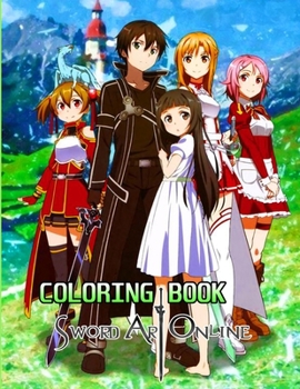 Paperback Sword Art Online Coloring Book