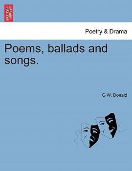 Paperback Poems, Ballads and Songs. Book