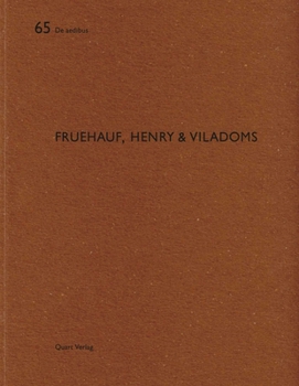 Fruehauf, Henry & Viladoms: de Aedibus 65 - Book #65 of the De aedibus