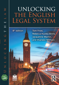 Paperback Unlocking the English Legal System Book