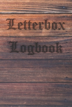 Letterbox Logbook: 6x9" Letterbox Stamp Logbook Gift Idea For Letterboxing, Letterboxers