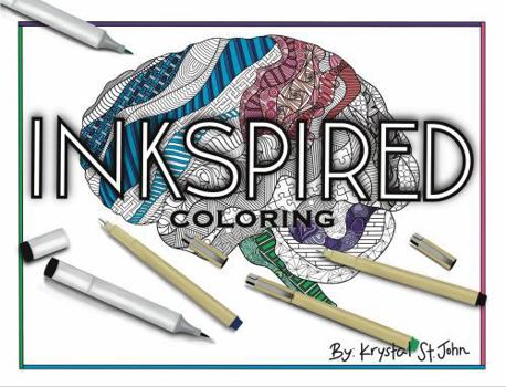 Paperback Inkspired: Coloring Book
