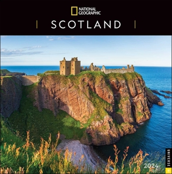 Calendar National Geographic: Scotland 2024 Wall Calendar Book