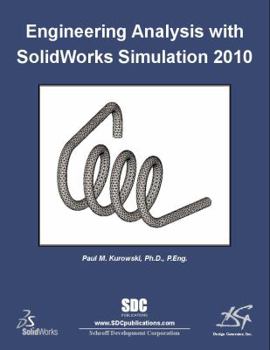 Paperback Engineering Analysis with SolidWorks Simulation 2010 Book