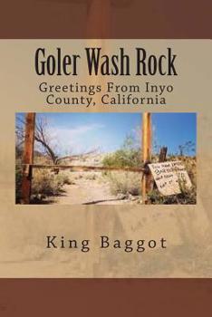 Paperback Goler Wash Rock Book