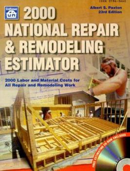 Paperback National Repair & Remodeling Estimator Book