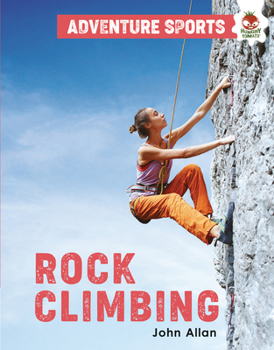 Library Binding Rock Climbing Book
