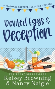 Paperback Deviled Eggs and Deception: A Laugh-Out-Loud, Whodunit Cozy Mystery Book