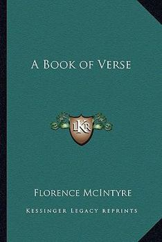 Paperback A Book of Verse Book