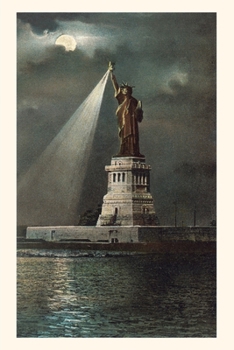 Paperback Vintage Journal Statue of Liberty, Torch Spotlight Book