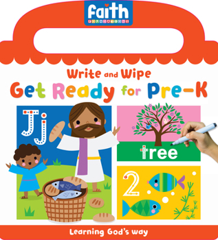 Paperback Write and Wipe - Get Ready for Pre-K Book