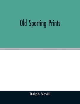 Paperback Old sporting prints Book