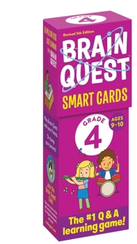 Misc. Brain Quest 4th Grade Smart Cards Revised 5th Edition Book