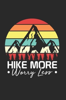 Paperback Hiker Notebook: Diary Journal 6x9 inches with 120 Dot Grid Pages Book